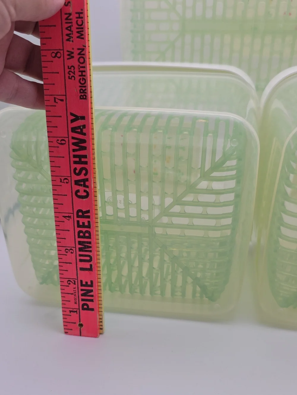 Oxo GreenSaver Produce Keeper 1 5Qt Large & 2 4.3 Qt Containers Lot of 3 total